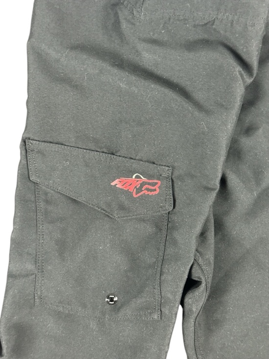 Fox Racing Black Board Shorts Men’s 36 Fox Head Graphic Surf Swim Trunks - Picture 4 of 8